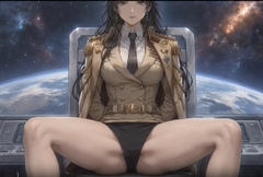 ミニスカ宇宙戦艦艦長、霧島麗華(31)Episode5～反逆者に180度開脚調教でメスにされ種を注ぎ込まれたミニスカ艦長を奪還せよ～ [Yamato]