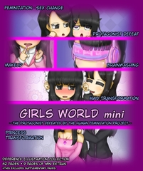 Gіrls world mini ～The Protagonist Defeated by the Human Feminization Project～ [女性化研究会・派出所]