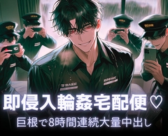 即侵入輪○宅配便♡巨根で8時間連続大量中出し [あまおちしずか]
