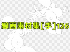 線画素材集[手]126 [ART111]