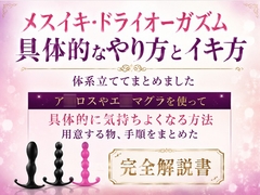 メスイキ・ドライオーガズム 具体的なやり方とイキ方体系立ててまとめました エ○マグラを使って具体的に気持ちよくなる方法、用意する物、手順をまとめた完全解説書 [男性が乳首やお尻を使って絶頂(メスイキ・ドライオーガズム)するを極める件]