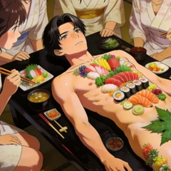 深山旅館の男体盛り～恩返しの代償～ [羞恥深層研究室]