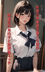月夜の美術室は僕らの聖域…同級生のあの子と放課後エッチ