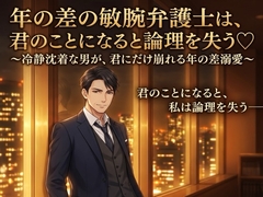 年の差の敏腕弁護士は、君のことになると論理を失う♡〜冷静沈着な男が、君にだけ崩れる年の差溺愛〜【年の差/弁護士/溺愛/バイノーラル】 [桜花文庫]