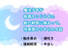 魔法少年が執着をこじらせた敵の幹部に捕まって、快楽堕ちさせられる話 [水色屋]
