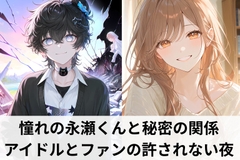 憧れの永瀬くんと秘密の関係～アイドルとファンの許されない夜～ [月夜のスイーツ]