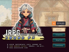 【効果音素材】JRPG UI Sound Effects Pack [WOW Sound]