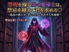 禁呪を操る闇の魔導士は、禁忌を越えて君を求める♡〜孤高の術士が、君にだけ心を許す人外溺愛〜【魔導士/人外/禁断/バイノーラル】 [夜更けの隣人]