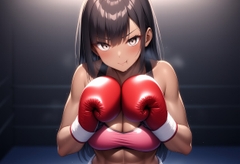 女子世界王者の『教育』～元天才ボクサーはリングで男のプライドを砕かれる～ [負け犬の福音]