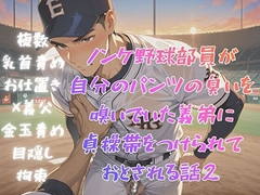 ノンケ野球部員が自分のパンツの臭いを嗅いでいた義弟に貞操帯をつけられておとされる話2 [BLSM物語]