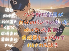 ノンケ野球部員が自分のパンツの臭いを嗅いでいた義弟に貞操帯をつけられておとされる話3 [BLSM物語]
