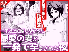 1年以上妊娠しなかった最愛の妻が一発で孕まされた夜 [音鳥心愛]