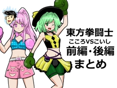 東方拳闘士こころVSこいし前編・後編まとめ [カシスオレンジ]