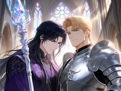 追放された至高の聖女ですが、私を愛しすぎる騎士と大魔導士の挟み撃ち愛撫で正気を保てそうにありません [真白むに]