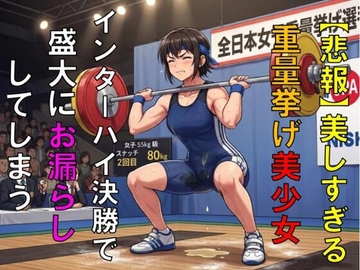【悲報】美しすぎる重量挙げ美少女、インターハイ決勝で盛大にお漏らししてしまう の表紙