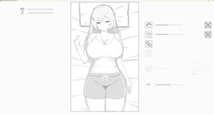 寝ているおねえちゃんにいたずらするゲーム [かわやか屋]