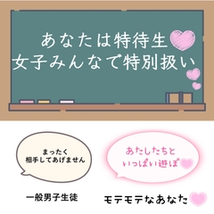 あなたはハーレム特待生♡～学校の王様のあなたと、他の男子に対する女子の反応が違いすぎる♡♡♡～ [魔剤カエル]