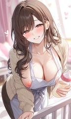 『【授乳手コキ】バブみママのおっぱいに顔を埋めて……♡ 度直球な言葉責めでドロドロにイかされる赤ちゃんプレイ』 [ももいろ☆べーぐる]
