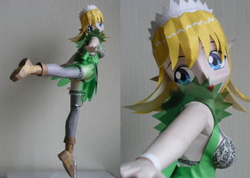 エルフさんペーパークラフト [じぇがん堂]