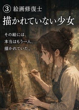 絵画修復士 描かれてない少女 の表紙