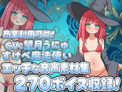 Vol18 音声素材『すけべ魔法使い』CV望月うにゅ [らむにくの素材屋さん]