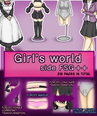 Gіrls world side FSG++ ENG ver. [女性化研究会・派出所]