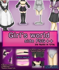 Gіrls world side FSG++ & "Gіrls world mini Two-piece set [女性化研究会・派出所]