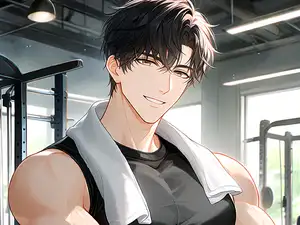 【DLsite専売】密室監禁パーソナルジム～クマのような筋肉ムキムキの巨漢トレーナーの肉棒とマッサージガンで調教されるぽっちゃり肉体～