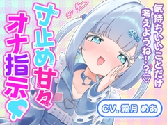 気持ちいいことだけ考えようね…?♡寸止め甘々オナ指示 [霧月めあ]