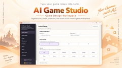 AI Game Studio - Game Design Support Tool for Creating with AI [魔王君]
