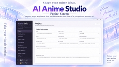 AI Anime Studio - Anime Design Support Tool for Creating with AI [魔王君]