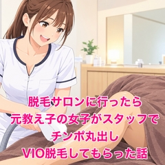 脱毛サロンに行ったら元教え子の女子がスタッフで、VIO脱毛してもらった話