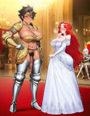 雌雄同体の女王——征服された王女と女将軍 [濃厚なポルノ小説]