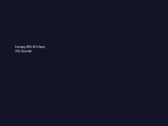 ファンタジーRPG・魔法・剣劇・ダンジョン効果音メガパック 250音|攻撃魔法・回復・戦闘・モンスター WAV・商用可 [ゆくて舎]