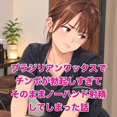 ブラジリアンワックスで、チンポが勃起しすぎてそのままノーハンド射精してしまった話 [脱毛サロン・エステでのCFNM体験談]