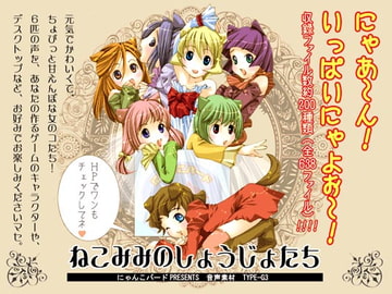 にゃんこバード音声素材TYPE-G3 猫耳の少女 wave形式 [にゃんこバード/ミラージュブリンガー]