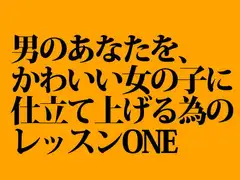 男のあなたを可愛い女の子に仕立ててあげるね1