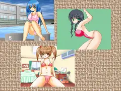 水着ではしゃごう