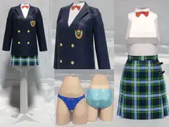 ペーパークラフト☆AT義塾☆ブルー