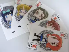 カード麻雀(名刺用プリンタ用紙でお手軽制作)