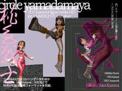 3Dデジタルフィギュア「戦隊女戦士セット2」 [夜魔玉屋]