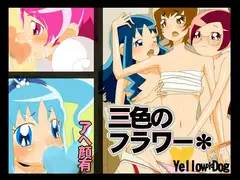 3色のフラワー*