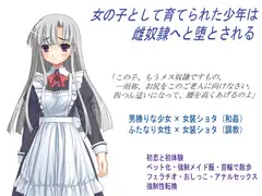 女の子として育てられた少年は雌奴○へと堕とされる