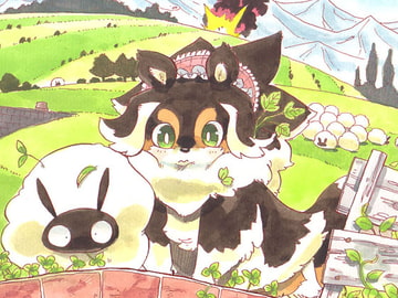 マーブルアニマルズその4 コリーちゃんのおはなし [MARBLE DOG]