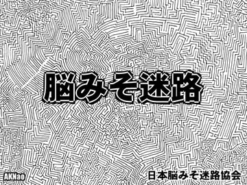 脳みそ迷路 [日本脳みそ迷路協会]