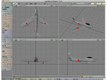 3D素材集 F86F40サイドワインダー付き [えんぷの宮殿]