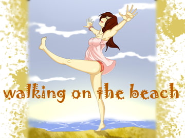 walking on the beach [starCom]
