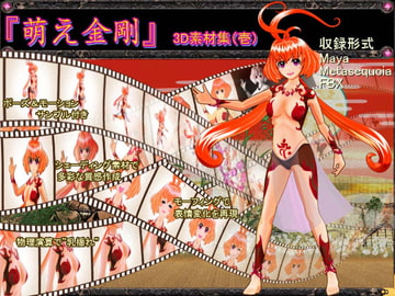 萌え金剛_3D素材集(壱) [RAY’S]