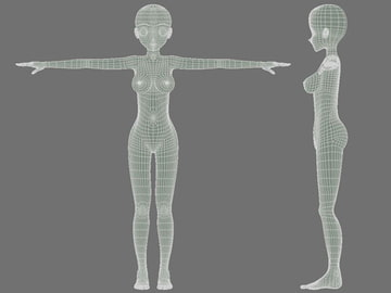 アニメ調女の子LWOデータ [LWFactory]