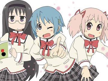 まどかマギ○だいたい4コマ劇場 [かうんたーふぇいと]